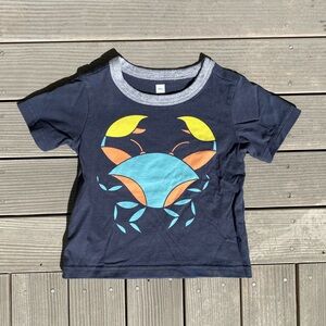 Tea Collection Graphic Tee - Crab (12-18 Months)